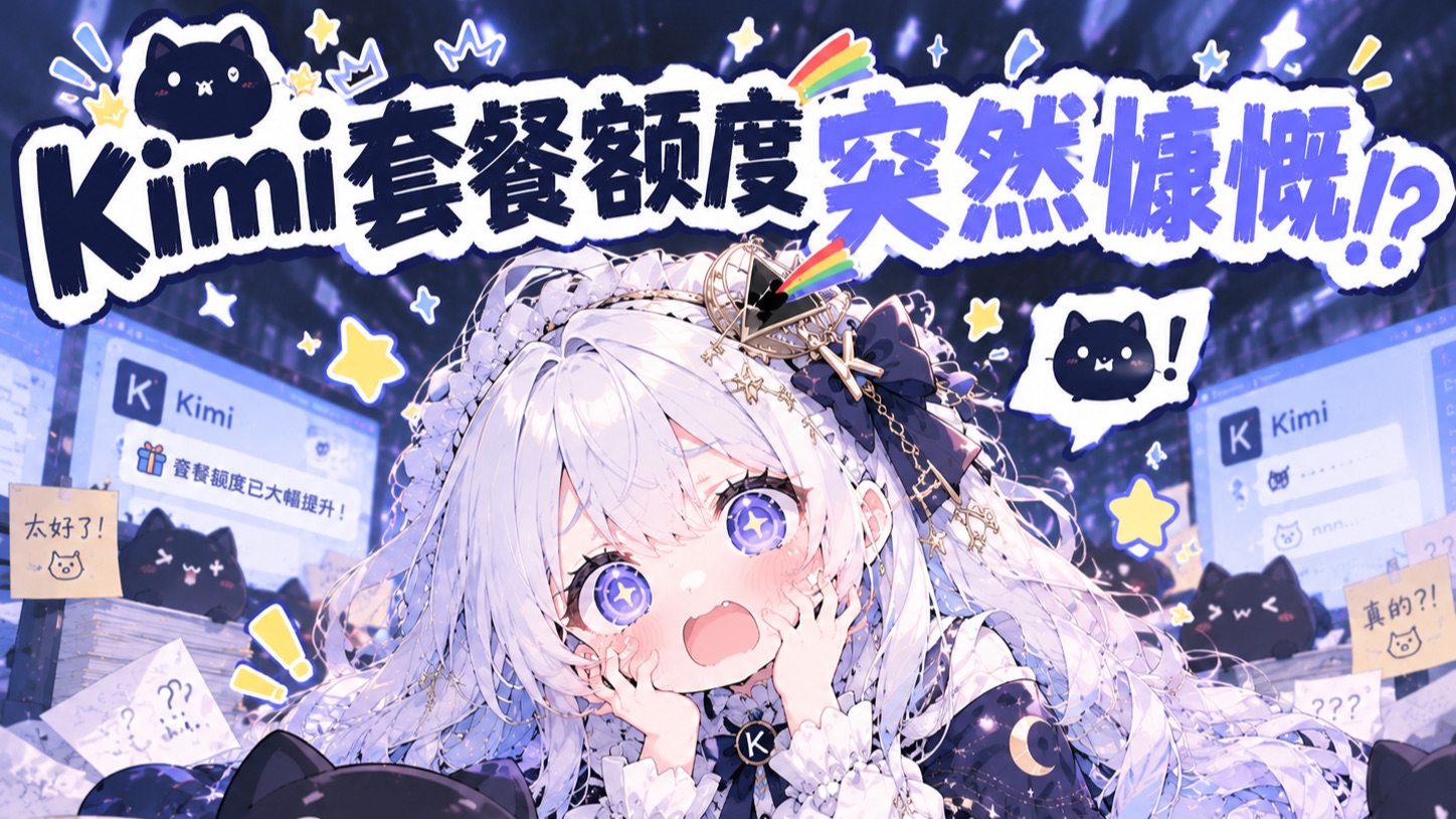 Kimi套餐改动！性价比堪比deepseek？