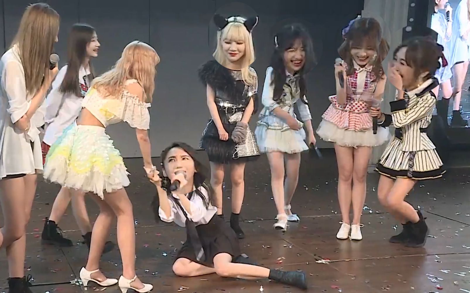 【高能mc字幕版】前后辈互换:一二期生被当场霸凌 [snh48 20190914]