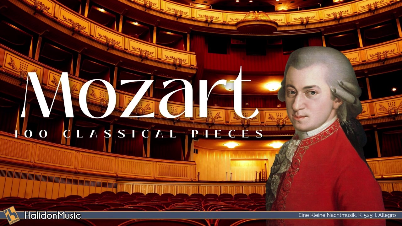 [图]莫扎特 100首古典音乐作品合集 100 Mozart Pieces丨HALIDONMUSIC