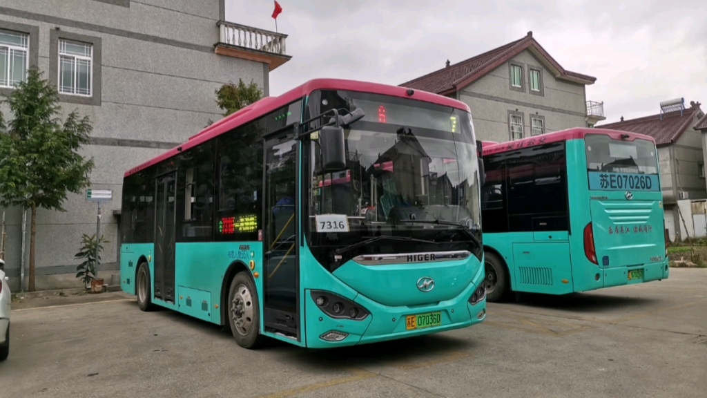 【芦墟镇区线路】苏州吴江公交7316路 全程第一视角pov