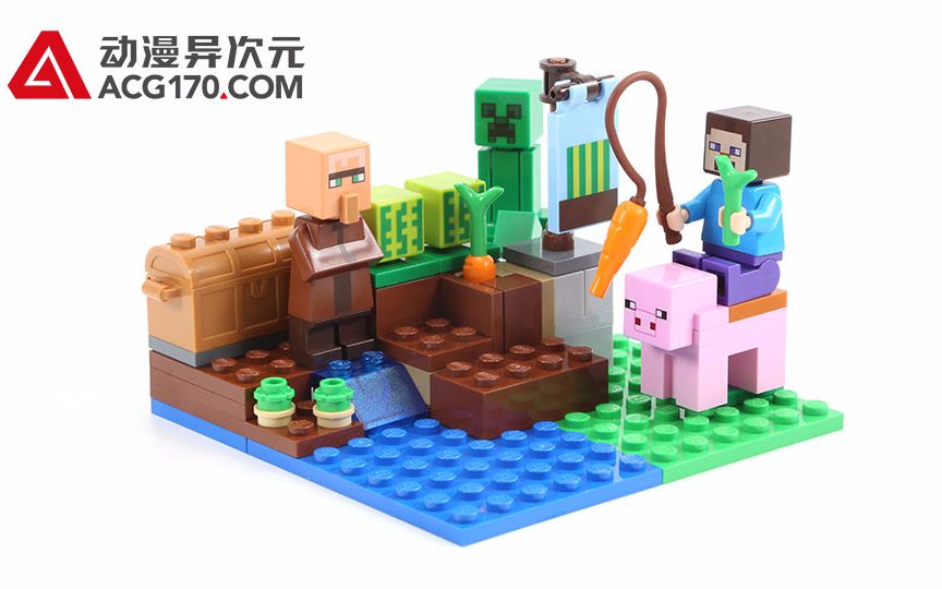 【动漫异次元】乐高lego 我的世界 21138 甜瓜农场