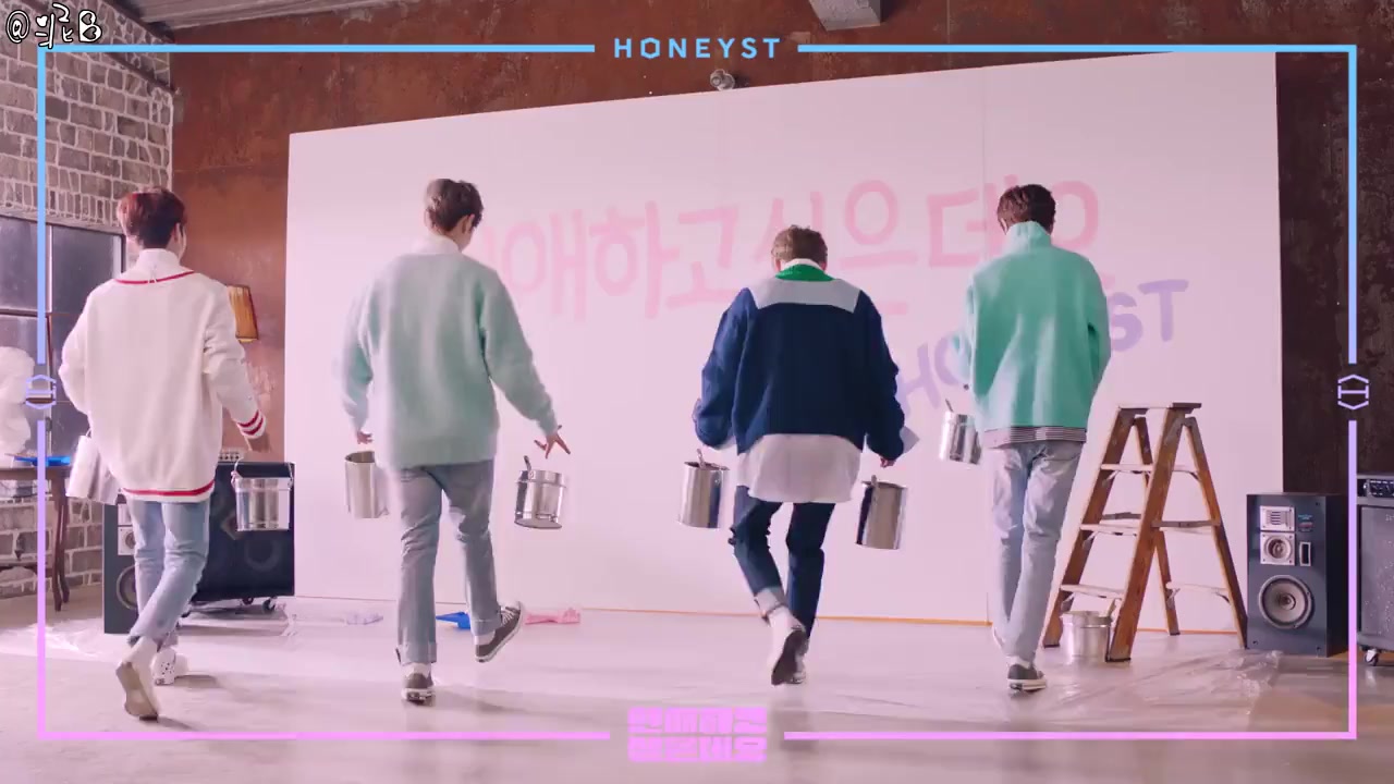 [图]Honeyst - 我想恋爱了 中字mv