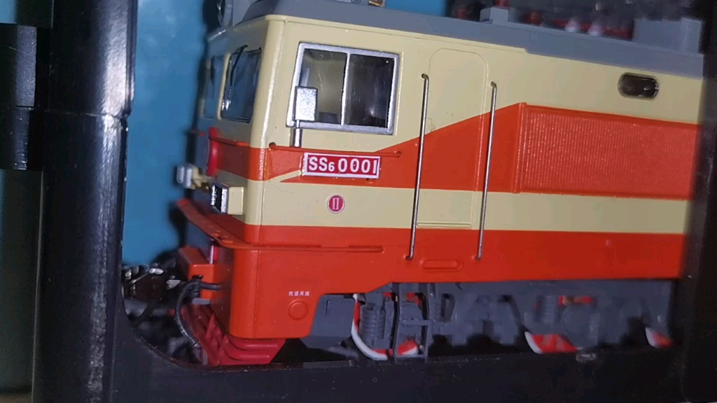 【ho火车模型61中国铁路的ss6韶山六型电力机车哟_(:d)∠)_cmrline