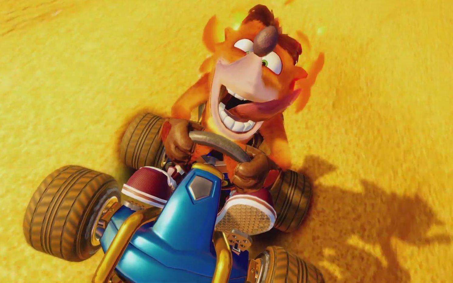 ps1一代经典重制ps4古惑狼赛车重制版6月21日发售