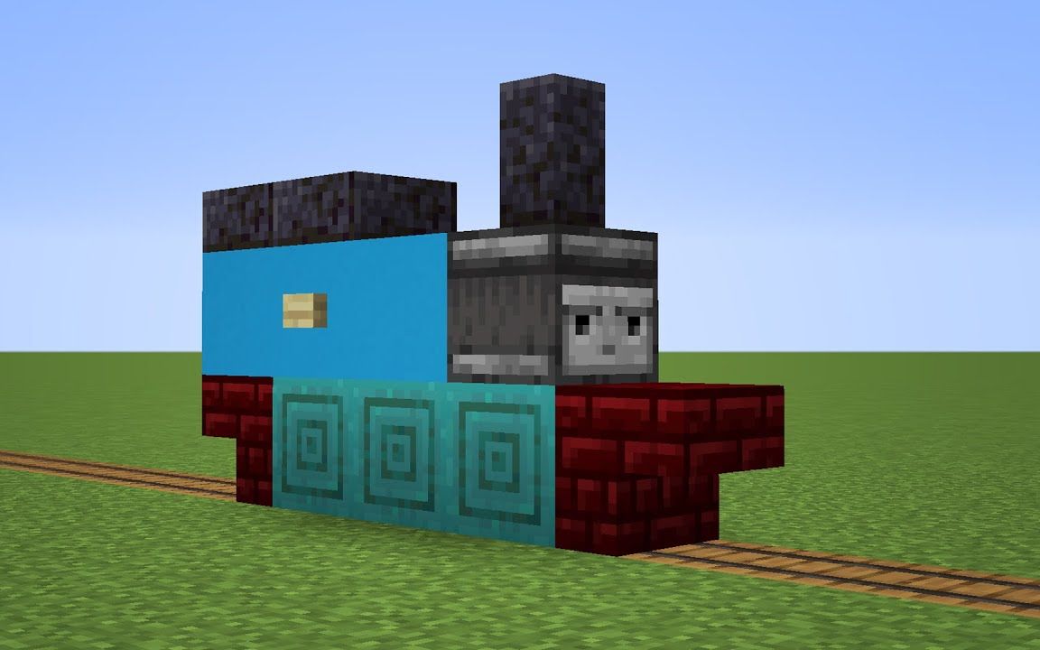 minecraft--托马斯小火车_我的世界_演示