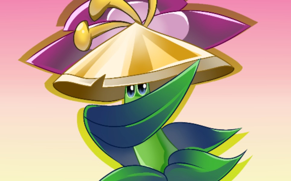 一个暗樱草【pvz2/绘画过程】