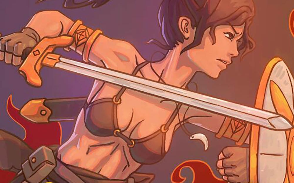 跑团游戏里的肌肉女战士们剑和远行开拓者拥王者