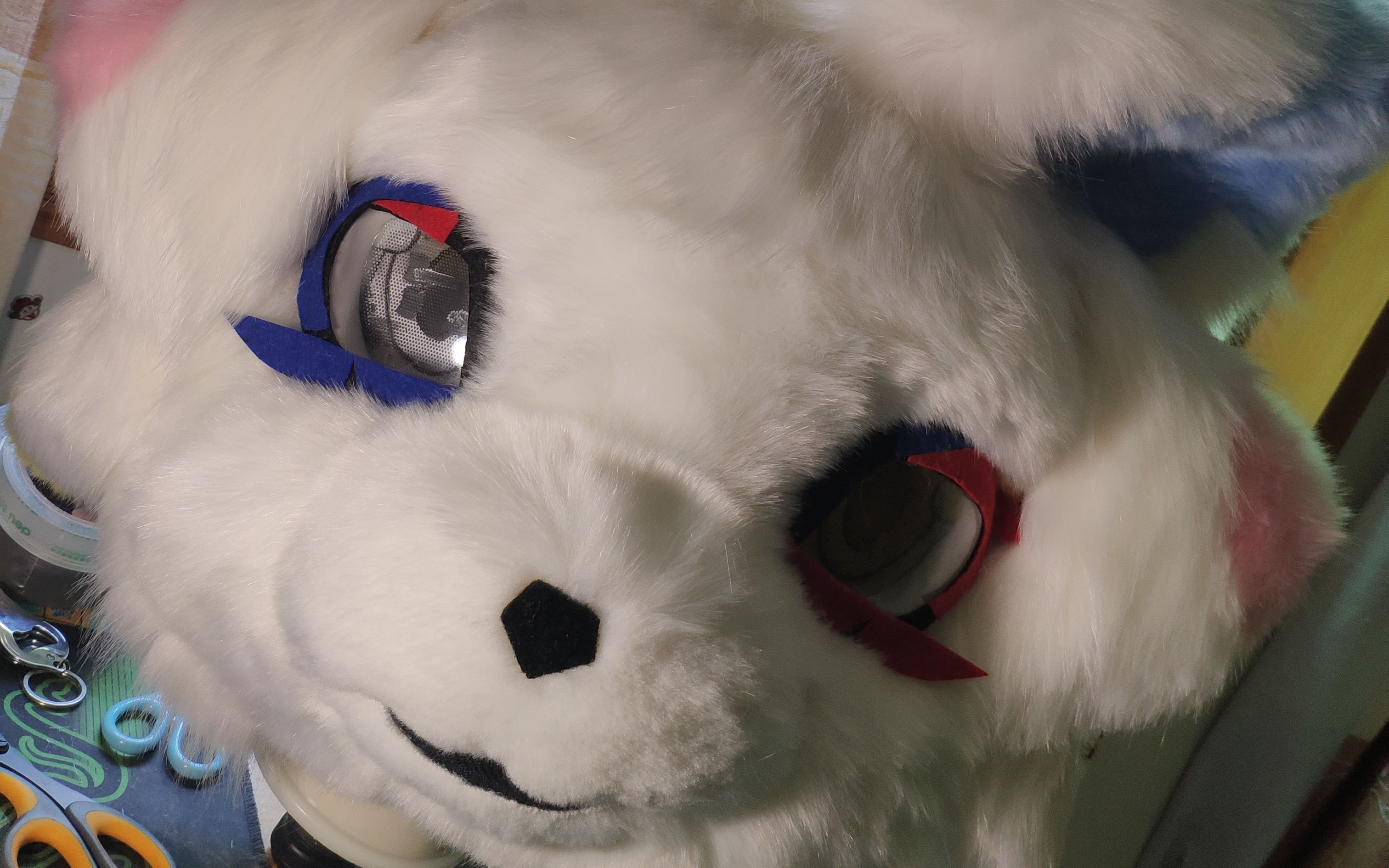 兽装fursuit兽头制作自己设计到自己制作成功