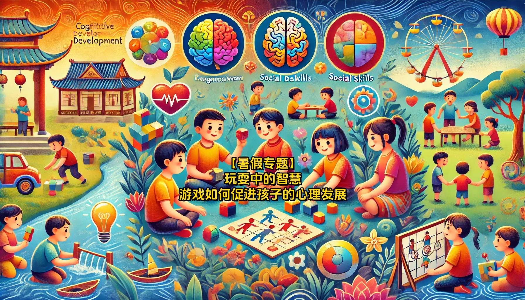 游戏如何促进孩子的心理发展