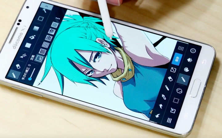 【medibangpaint for android】使用不同橡皮种类的效