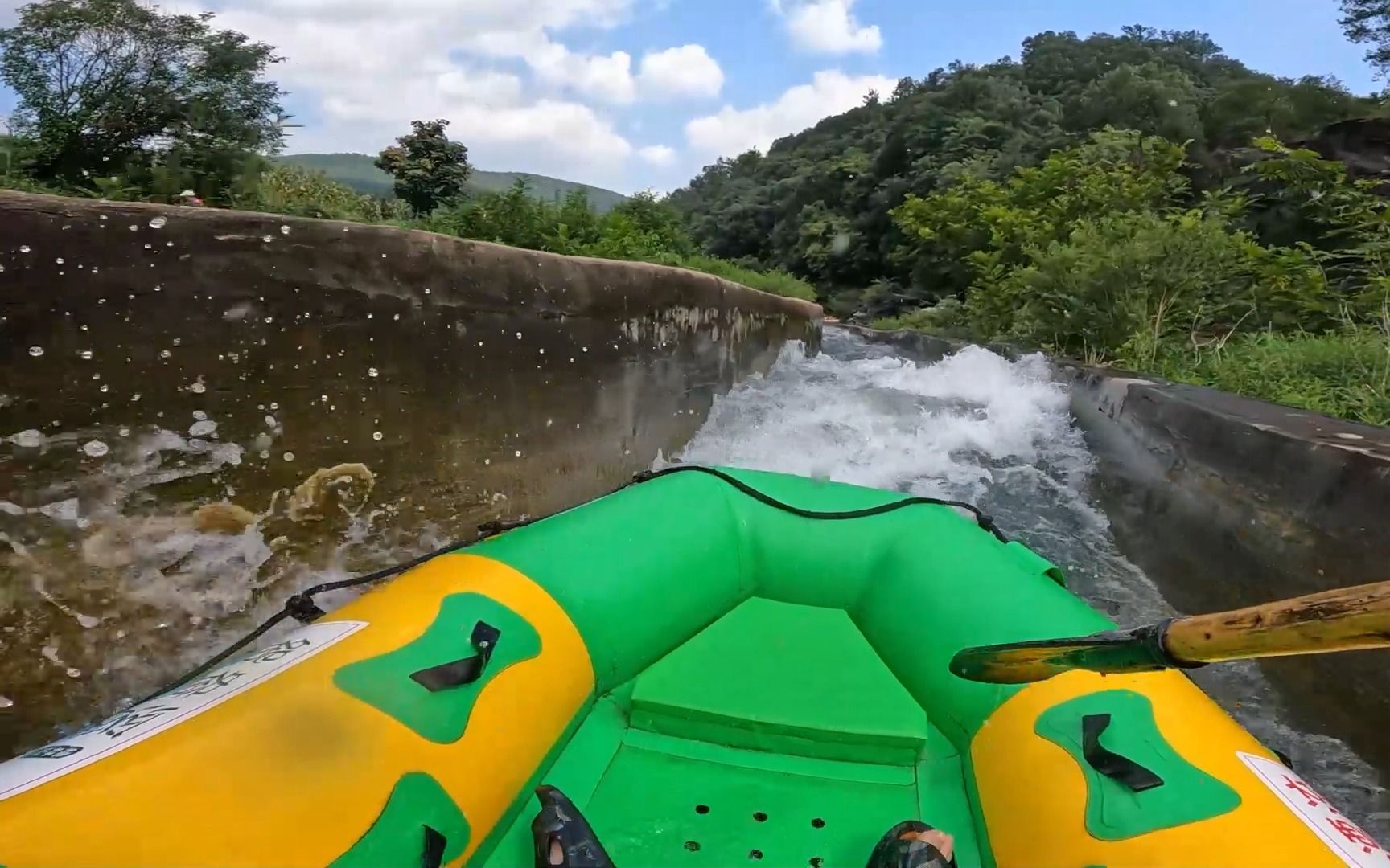 湖北京山鸳鸯溪漂流纯享版!