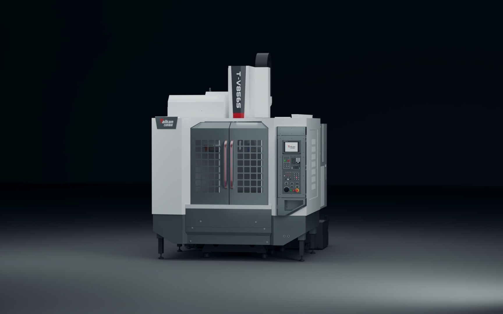 台群t-v856s高速高效型立式加工中心宣传动画