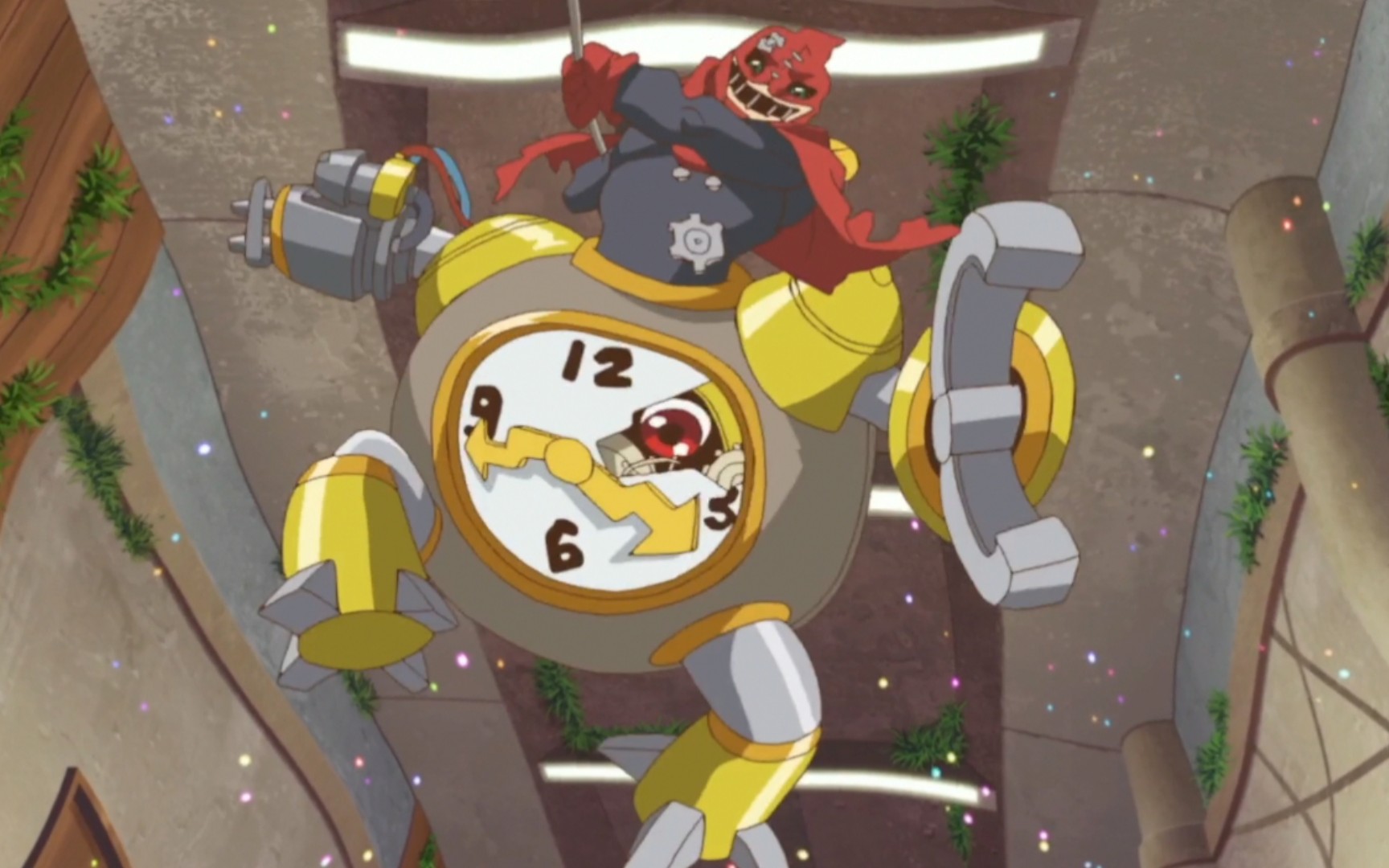 活动  【数码宝贝幽灵游戏 第9集】时钟兽的复仇