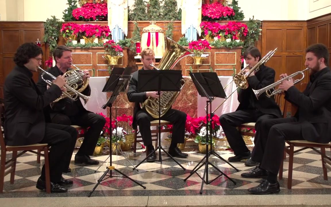 [图]Affinity Brass - The Washington Post(720p) Brass Quintet 华盛顿邮报 铜管五重奏