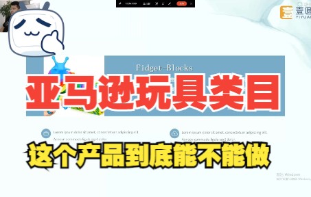 亚马逊“玩具类目”这款产品到底能不能做?哔哩哔哩bilibili