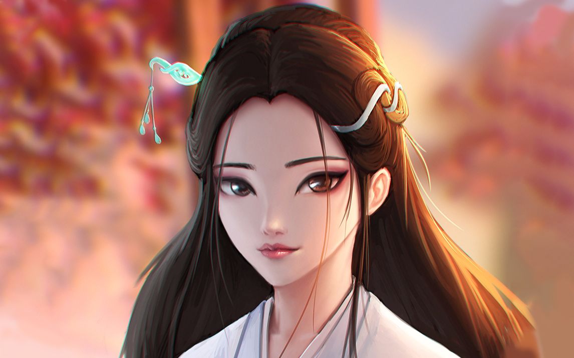 【水彩】白蛇:缘起 棉花圃老师画的小白