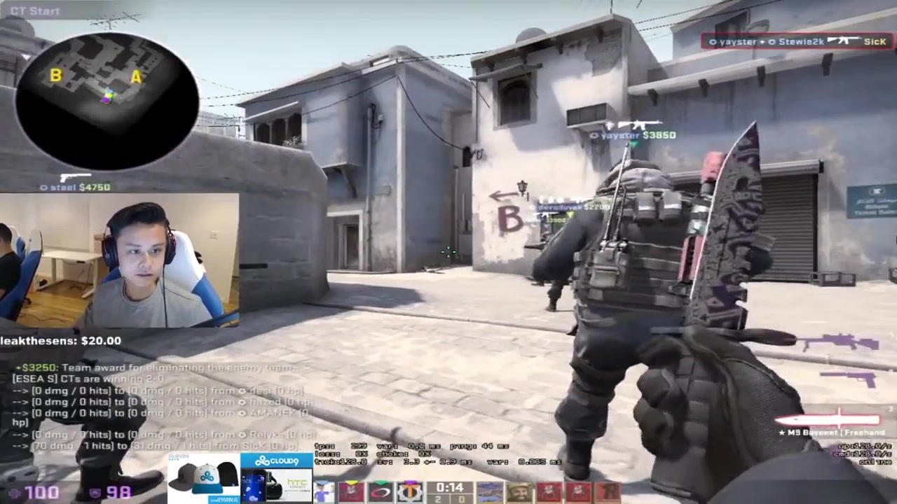 【csgo选手直播】stewie2k直播mirage -5-1-2018