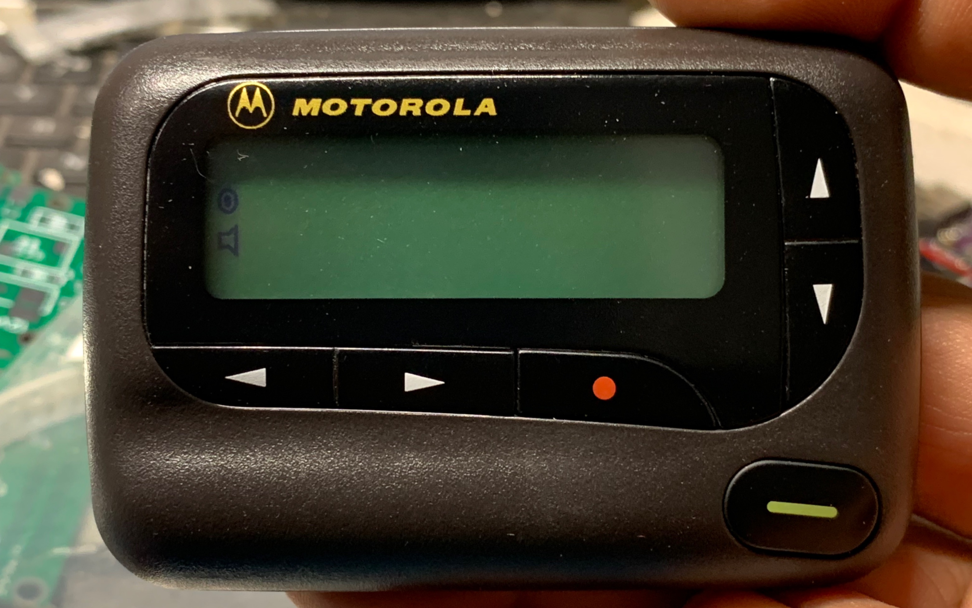 摩托罗拉精英王寻呼机拆机