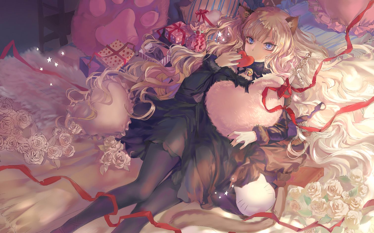 【板绘厚涂】我的老婆,在我床上