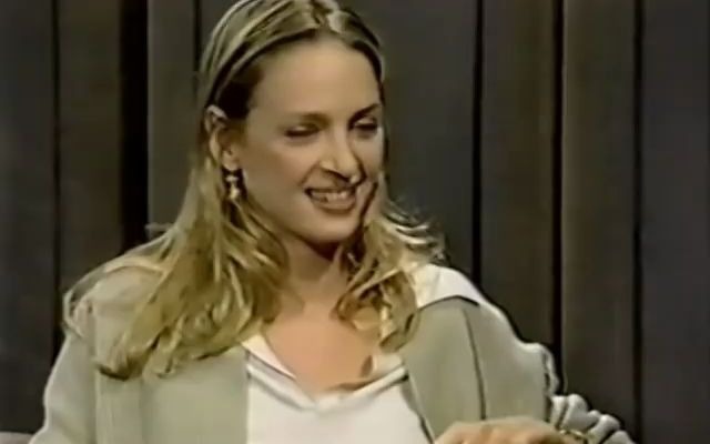 [乌玛瑟曼]Uma Thurman on the Late Show (1994)哔哩哔哩bilibili