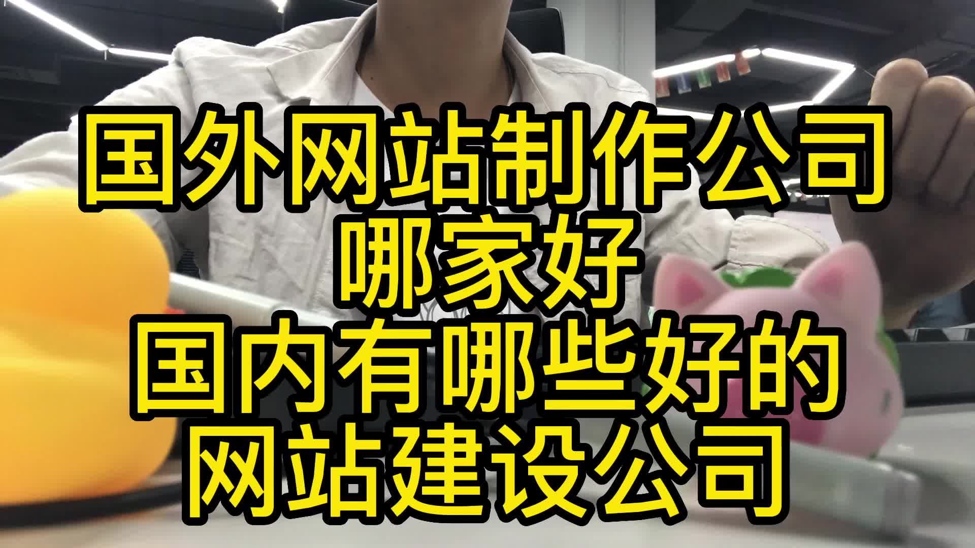 国外网站制作公司哪家好?国内有哪些好的网站建设公司?哔哩哔哩bilibili