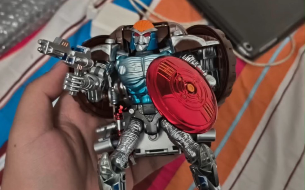 模玩分享 金属变体老鼠勇士(ta.ver)