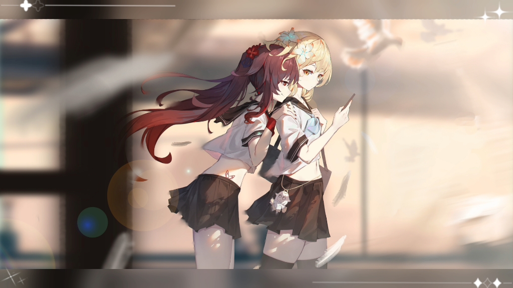 胡桃高清壁纸,快来看看有没有你喜欢的吧!(〜~▽~)〜