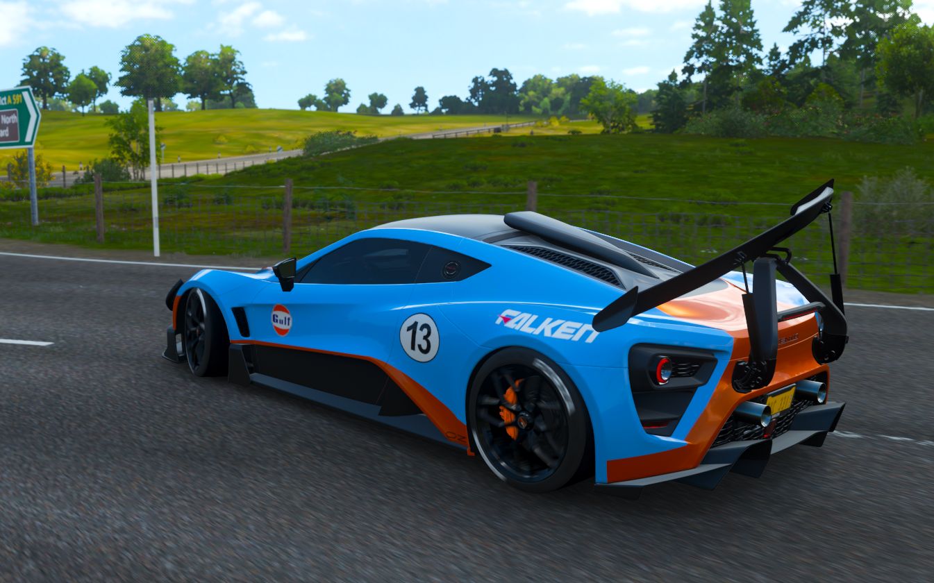 【地平线4_新手试车】丹麦手作,主动式倾斜尾翼——zenvo tsr-s