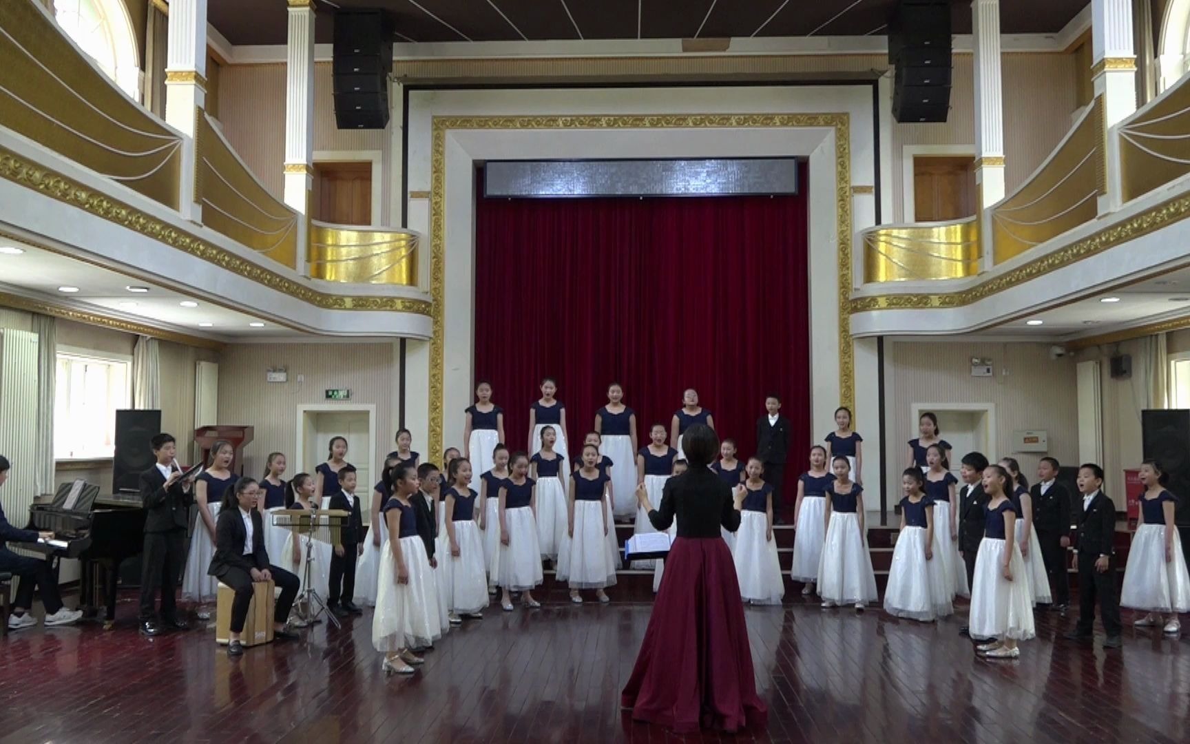 世界合唱节比赛视频(北京市通州区潞河中学附属学校,彩虹童心合唱团)