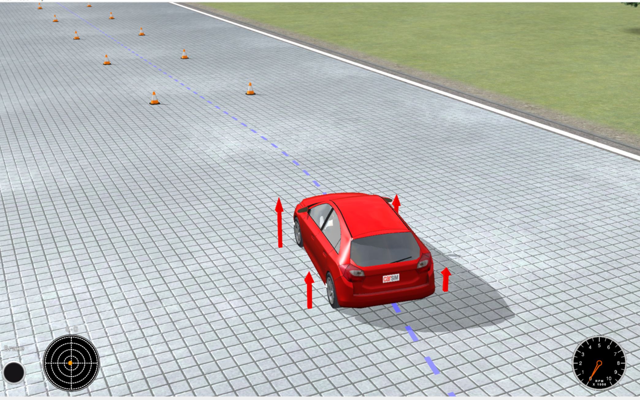 carsim与matlabsimulink联合仿真的线控四轮转向模型
