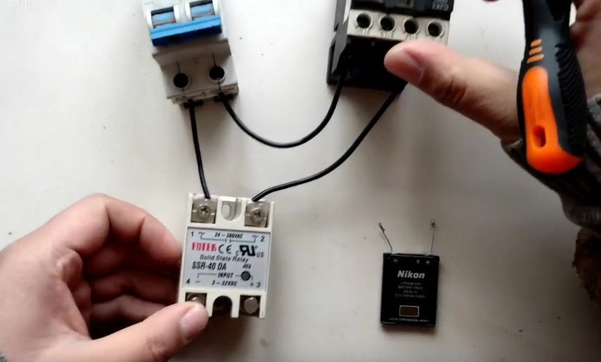 固态继电器接线技巧演示.