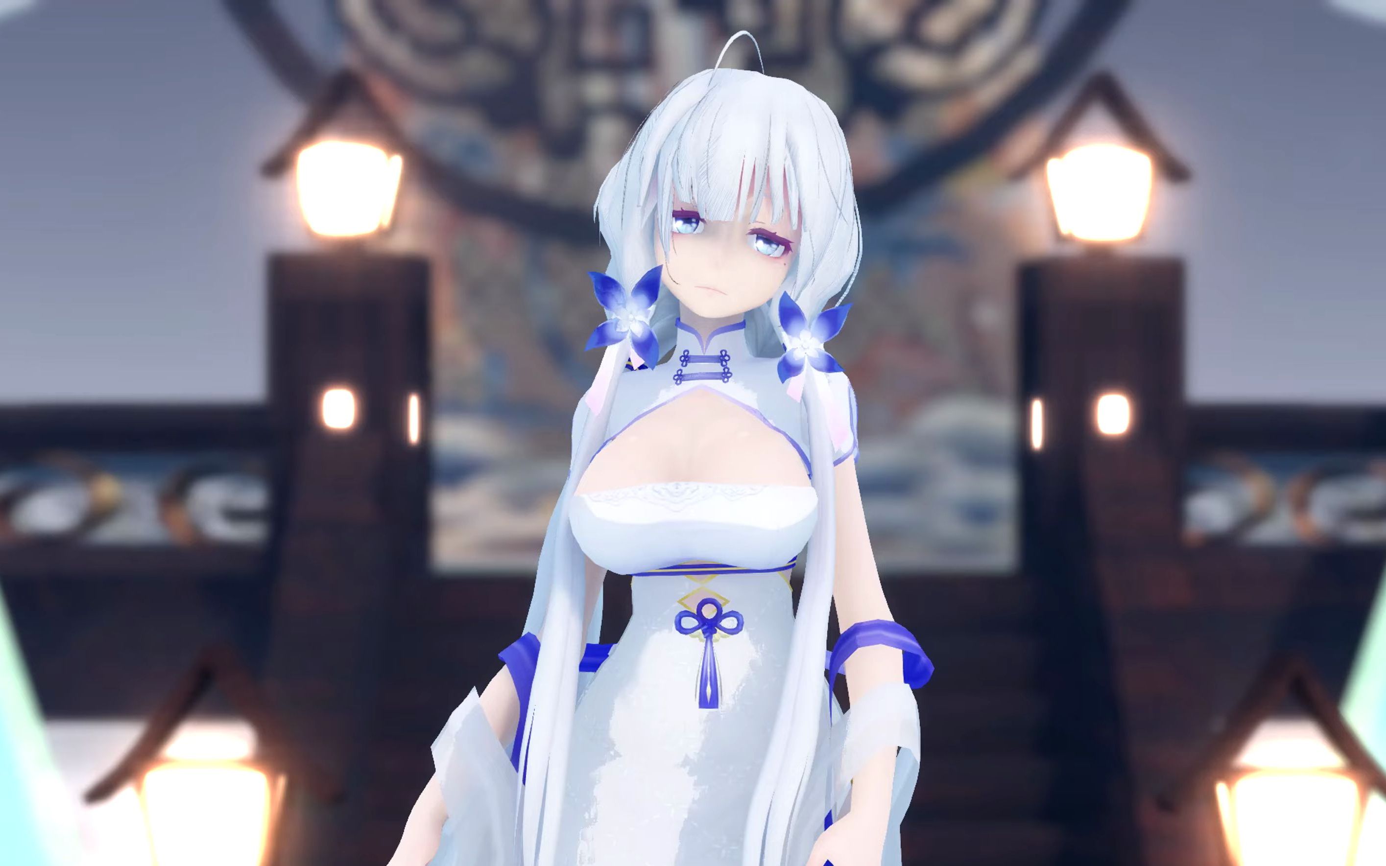 【碧蓝航线mmd】 yerin baek - 0415 【光辉】【4k】【搬运】_哔哩