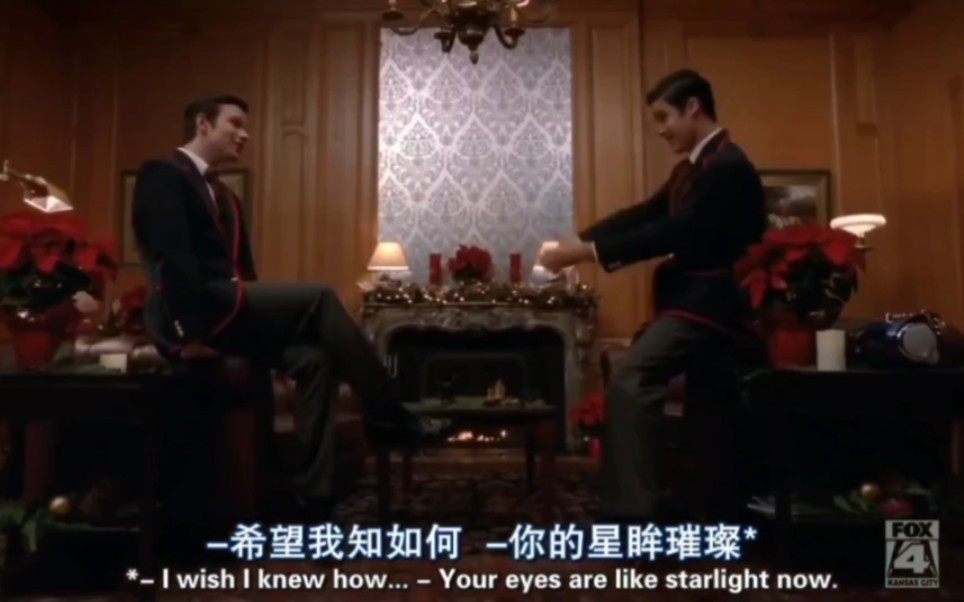 [图]【Blaine/Kurt】Baby, It's Cold Outside S02E10/欢乐合唱团/Glee