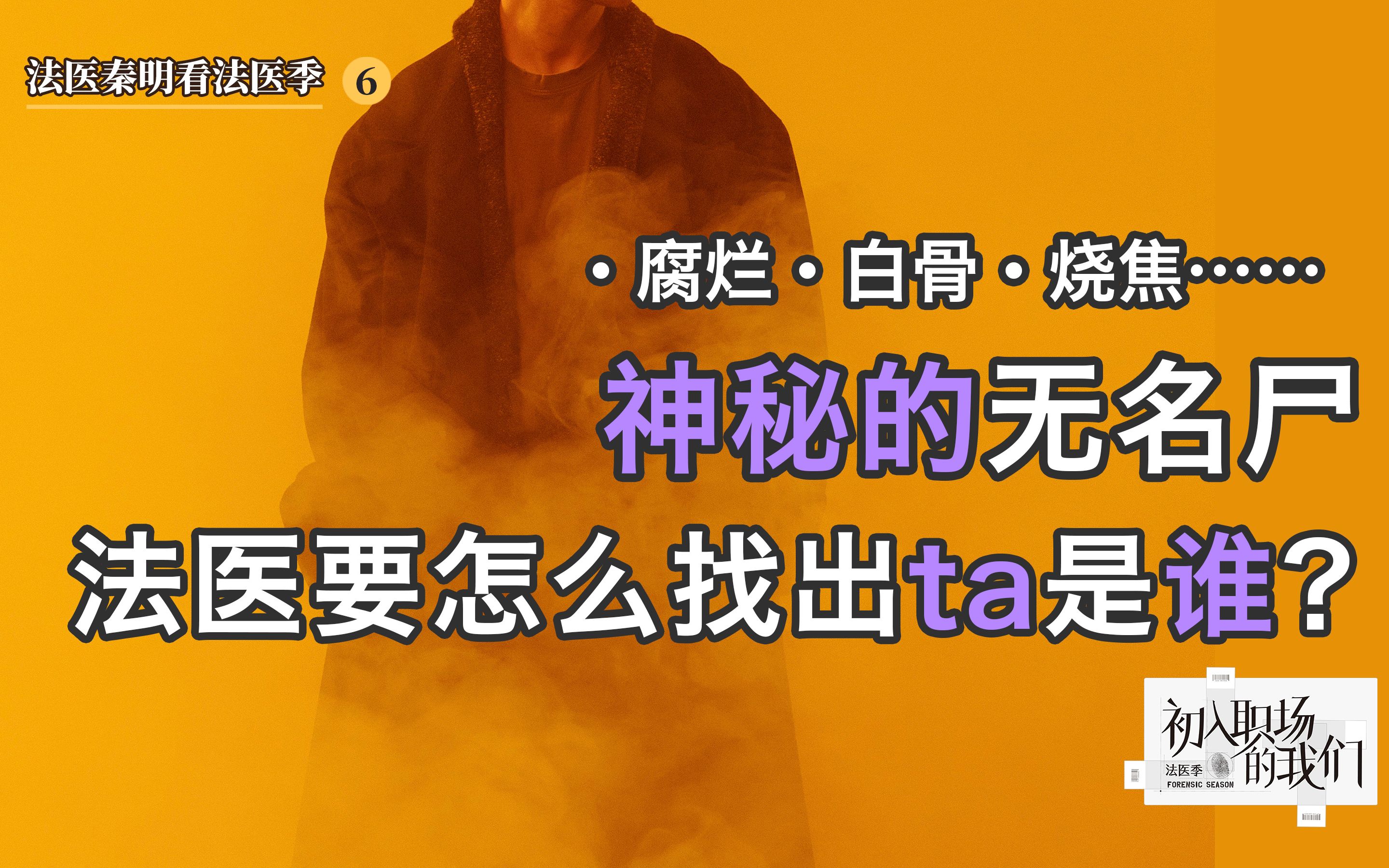 腐烂、白骨化、烧焦……神秘无名尸体,法医怎么查身份?「法医秦明看法医季 6」哔哩哔哩bilibili