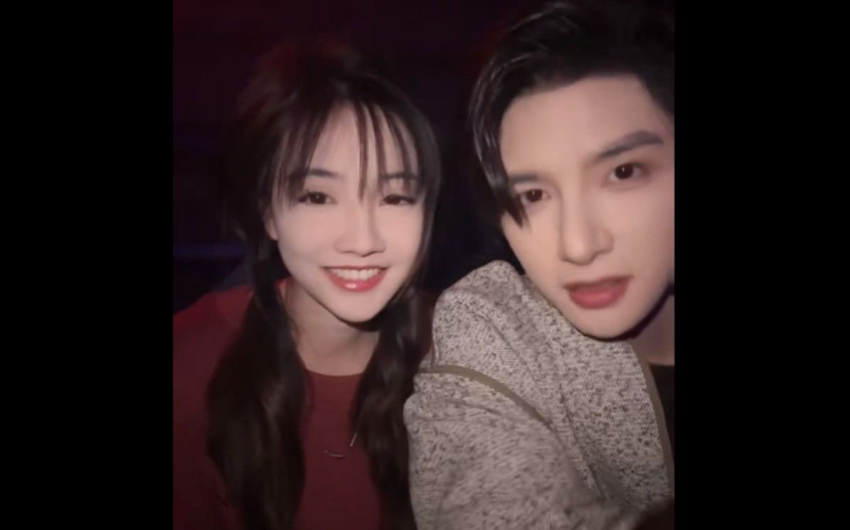 朱一未0310直播-与白昕怡在酒吧玩,小白叫他宝宝,弹幕都在刷宝宝,笑死