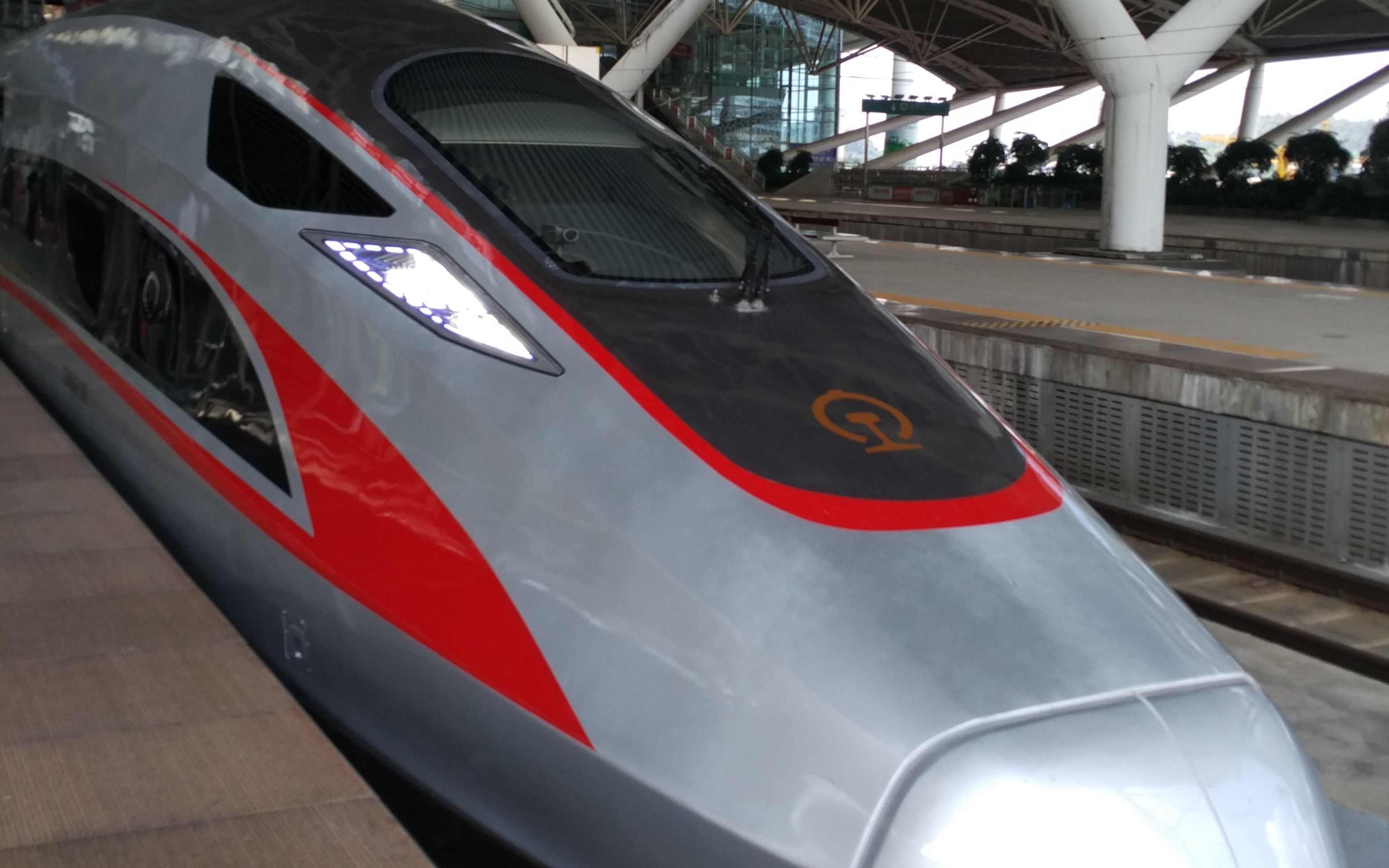 xzr27的交通pov26复兴号动车组g9733次广州南深圳北全程pov