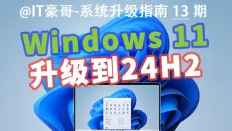 教程 | 提前试用24H2！Win11升级24H2预览版教程 (ISO映像升级、保留文件数据、无TPM硬件限制)