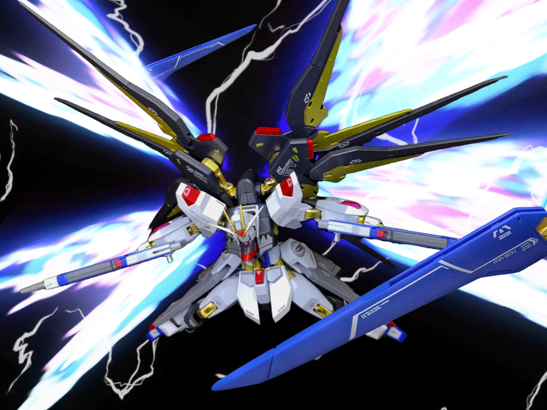 pose show mr魂强袭自由高达 最帅最强的高达