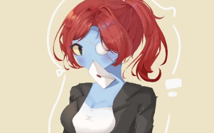 用了7小时画的鱼姐希望有人看