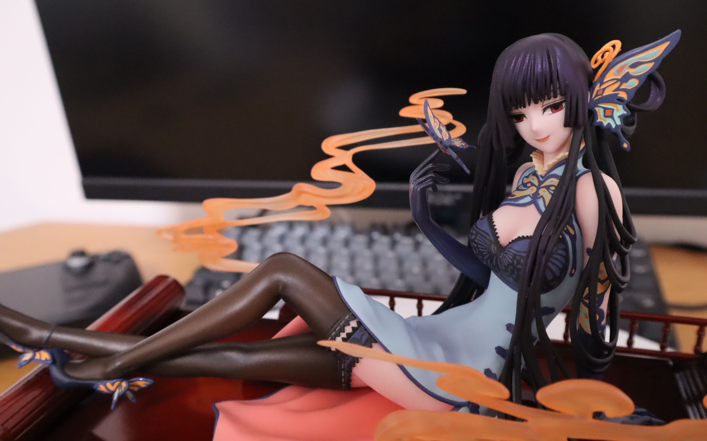 手办柜补完计划005_emontoys_xxxholic 壹原侑子 旗袍