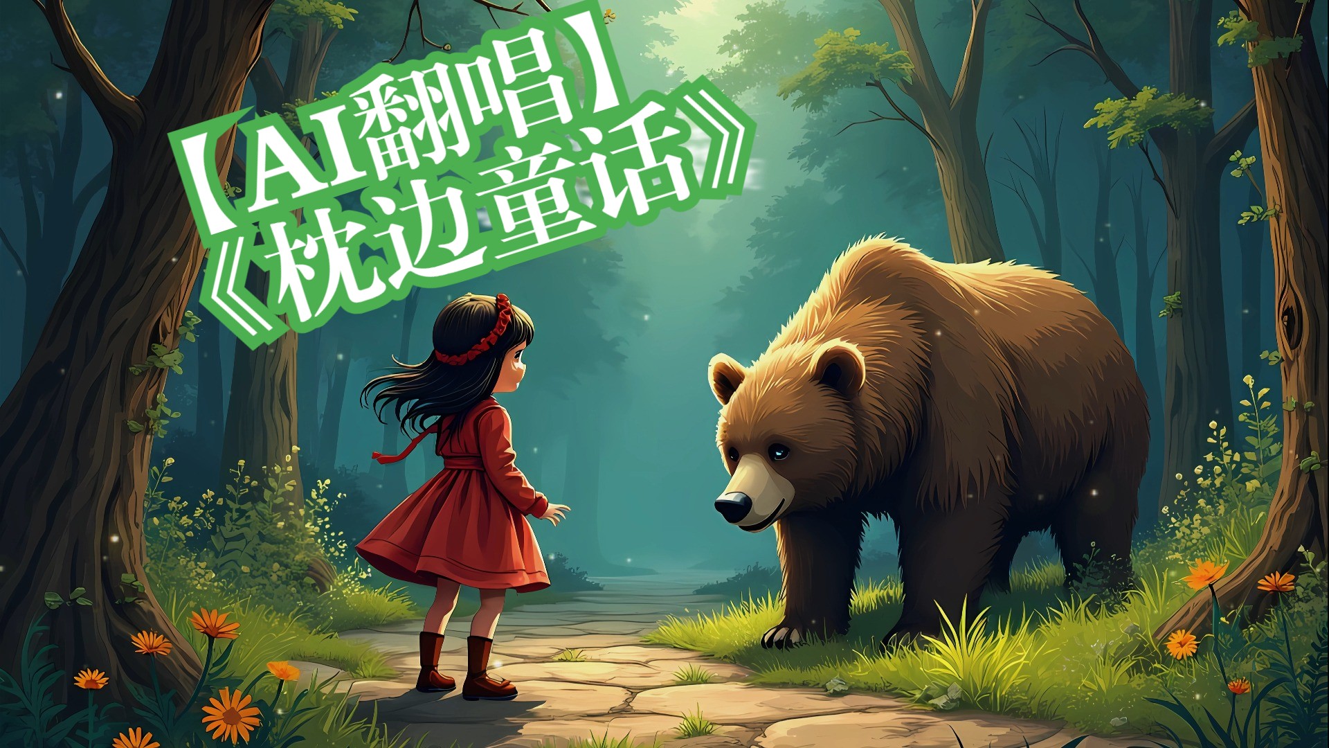 【ai翻唱】《枕边童话》-你是那童话里的公主站在光明处