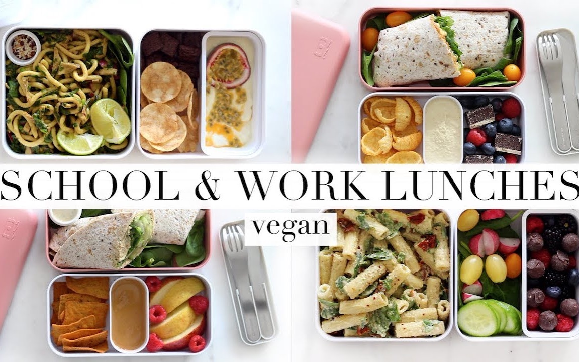 【Jess Beautician】午餐便当食谱分享 素食|School & Work Lunches #10 (Vegan) AD哔哩哔哩bilibili