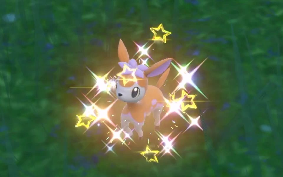 宝可梦朱紫# 闪光四季鹿