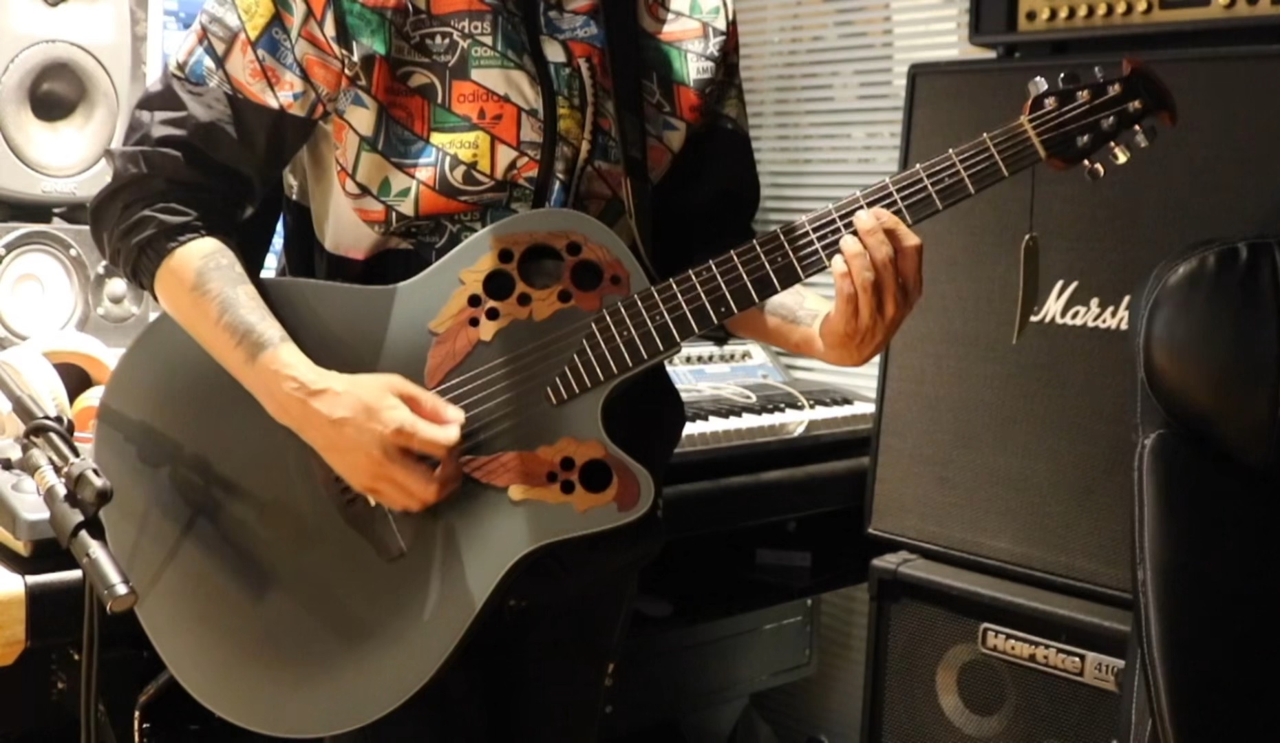 白音格根 木吉他演奏 齐柏林飞艇乐队《天堂的阶梯》 led zeppelin "