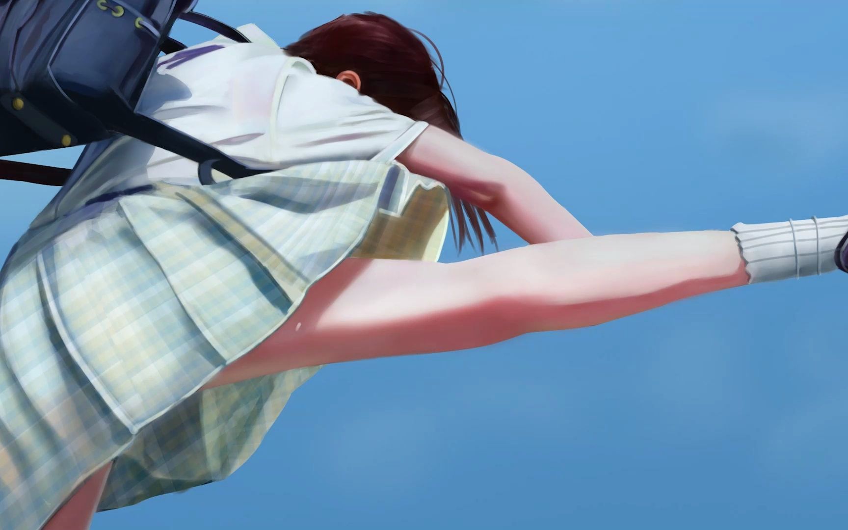 少女飞踢 厚涂过程,想收几个徒弟带他接稿,教他画画,感兴趣的扣11