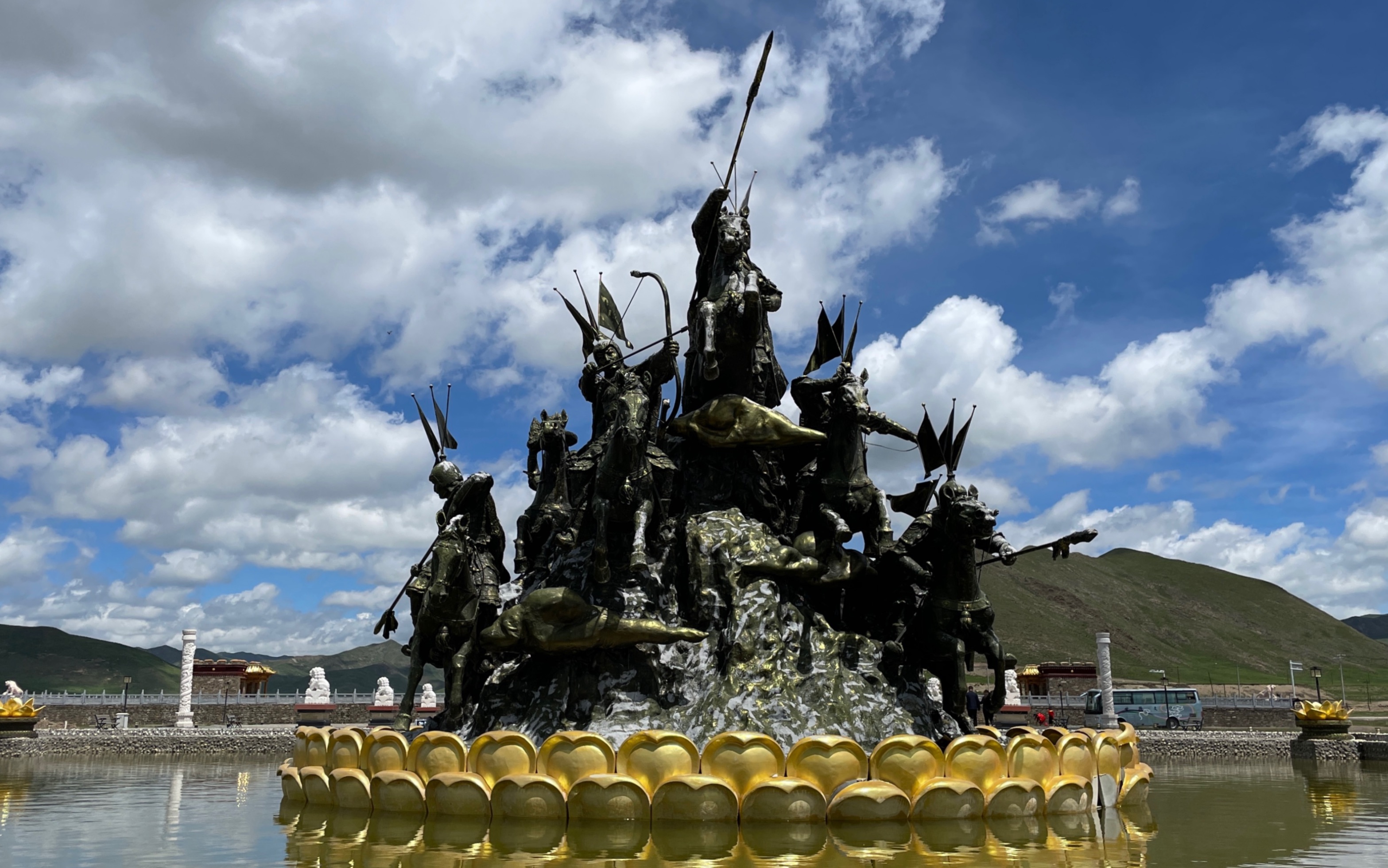 乡村振兴进行时甘德县柯曲镇德肉村格萨尔文化之行