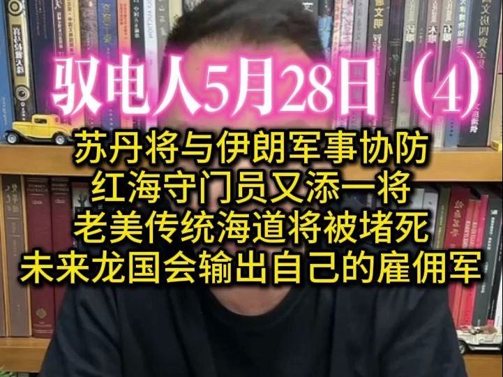 驭电人5.28(4)埃及70年代开始就被美以拿捏 /苏丹将与伊朗协防 /老美传统海道将被堵死 /未来龙国会输出自己的雇佣jun/北约提议进入拉法支援小以哔哩哔哩...