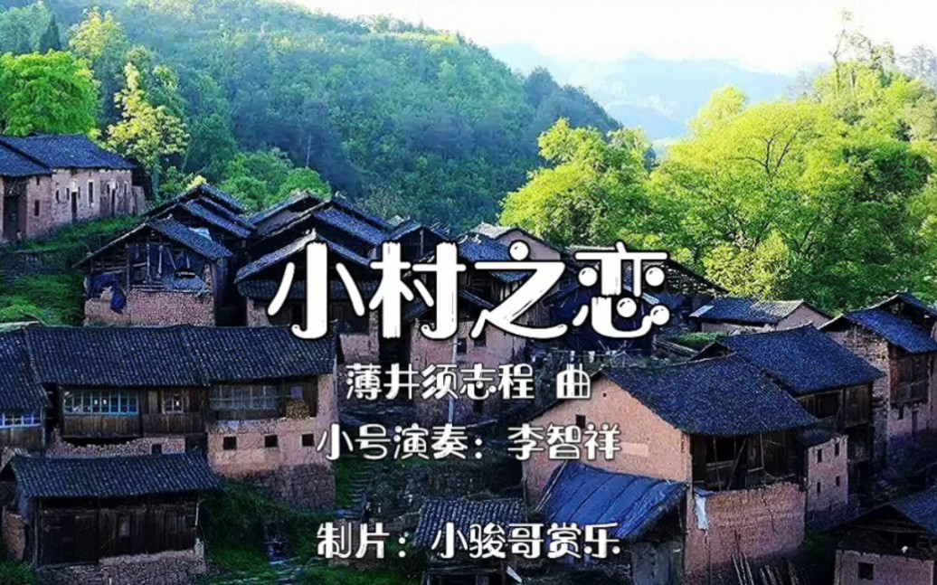 [图]邓丽君金曲，小号演奏家李智祥演奏，难忘的旋律《小村之恋》