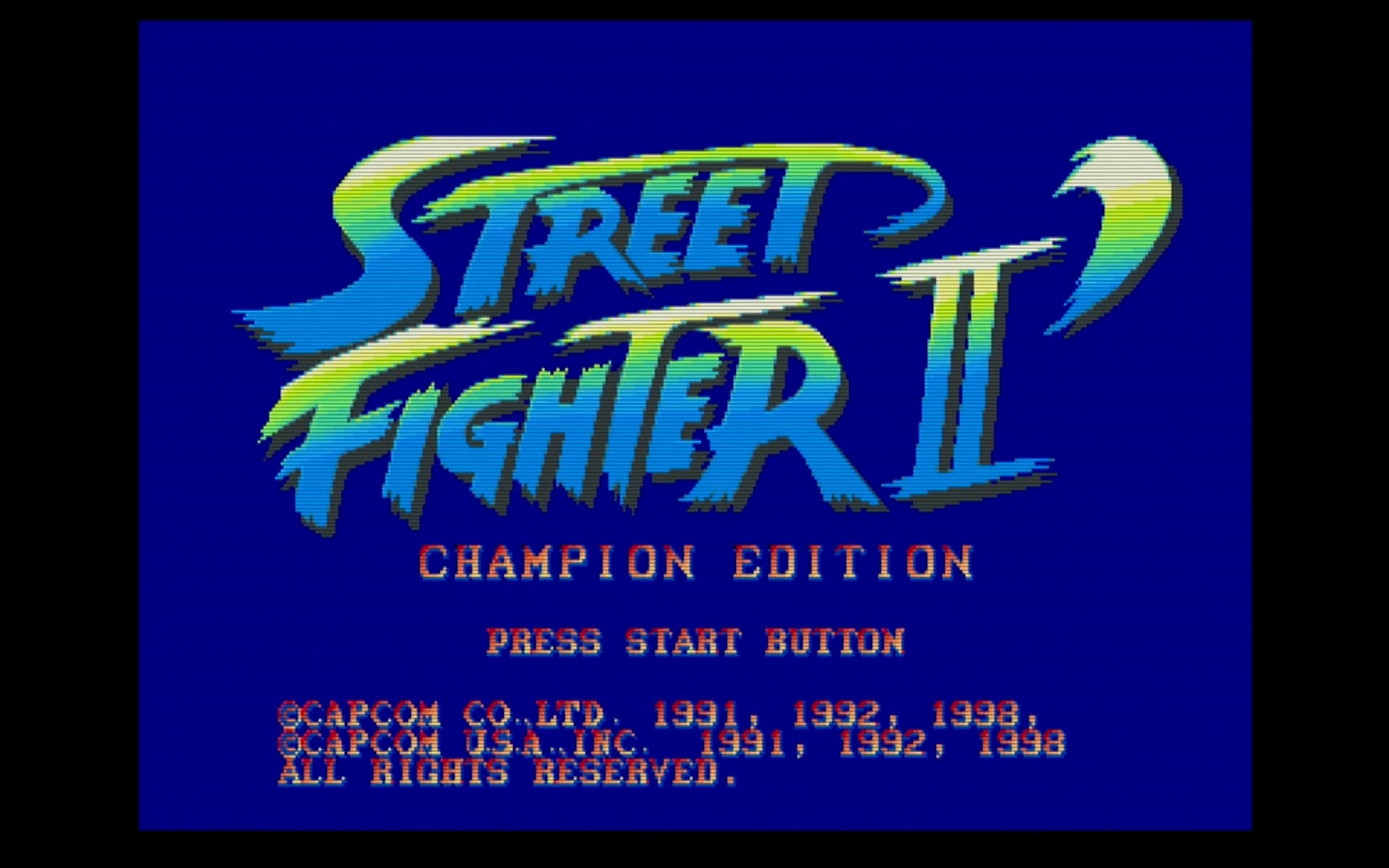 [图]PS 街霸2冠军版 Street Fighter Collection 2 美版