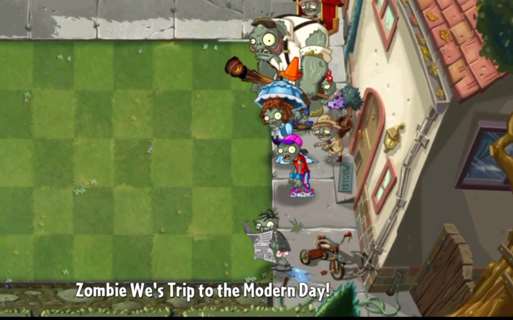 逃离戴夫的家【pvz2】